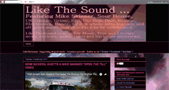 Desktop Screenshot of likethesound.com